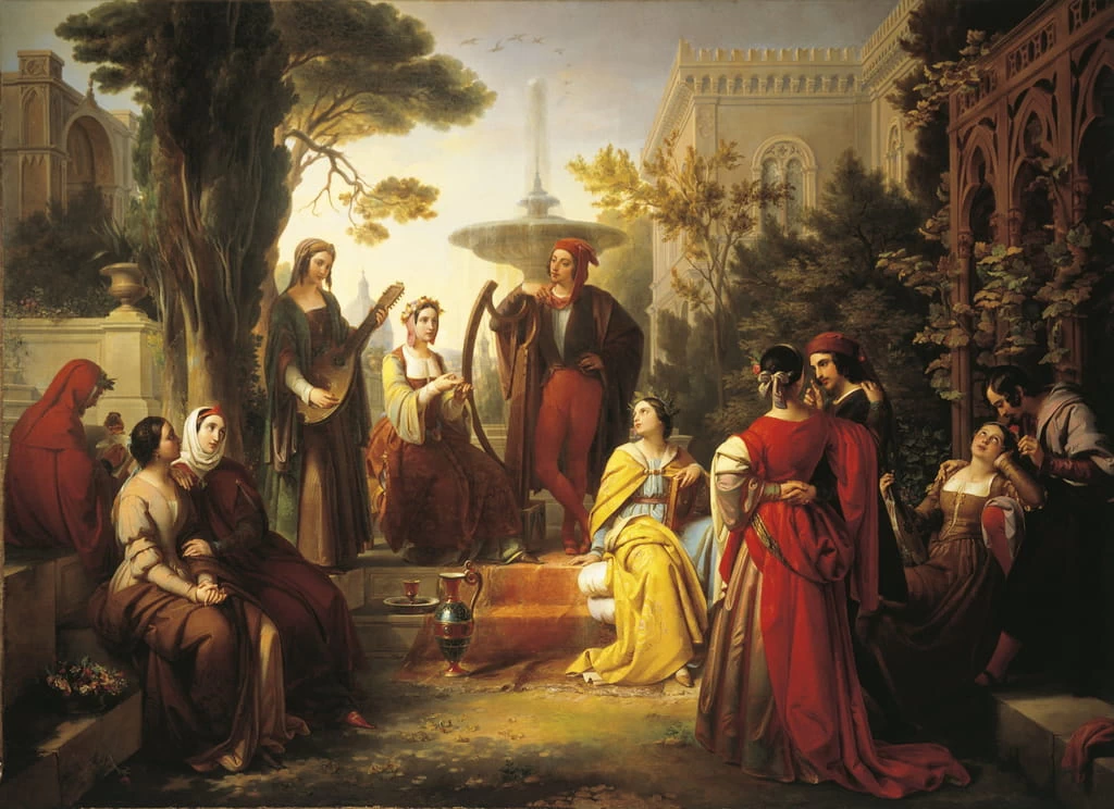 Cantastorie del Decamerone - Museo Civico, Treviso